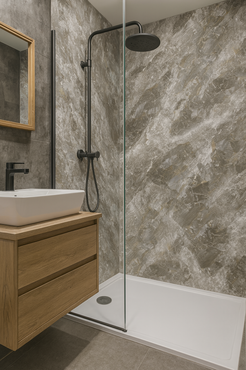 NATUURSTEEN PANEEL: Stone Gold - 280 x 110 cm - Afbeelding 3