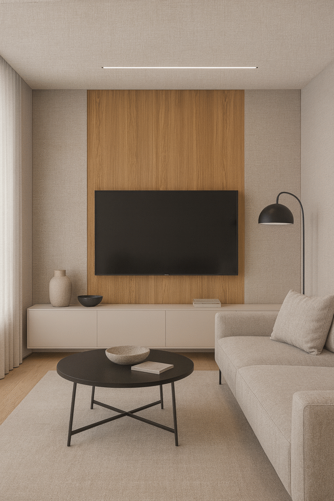 TEXTIEL PANEEL: Alabama Natural - 280 x 110 cm - Afbeelding 3