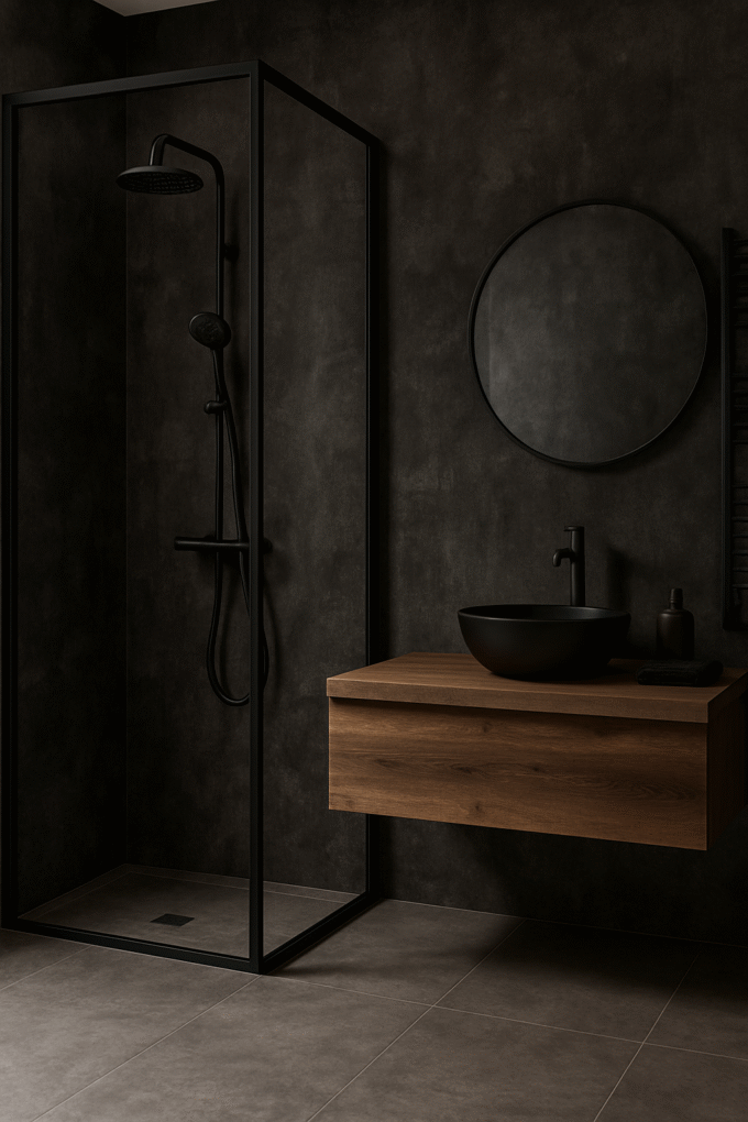 NATUURSTEEN PANEEL: Charcoal Grey - 280 x 110 cm - Afbeelding 3
