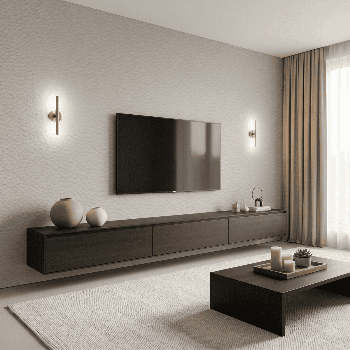 UNI PANEEL Leder Taupe - 280 x 110cm - Afbeelding 4