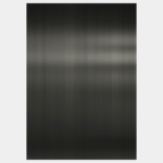 METAAL PANEEL glans zwart - 280 x 110cm