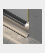 Onderplint – Buitenzijde – Aluminium – Geschikt voor LED-verlichting