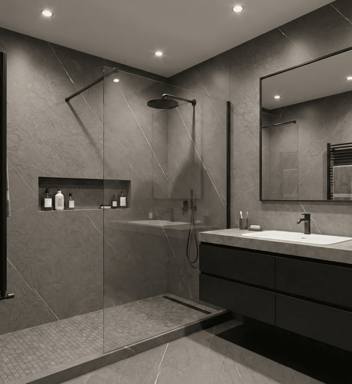 NATUURSTEEN: Licht grijs natuur - 280 x 110cm - Afbeelding 4