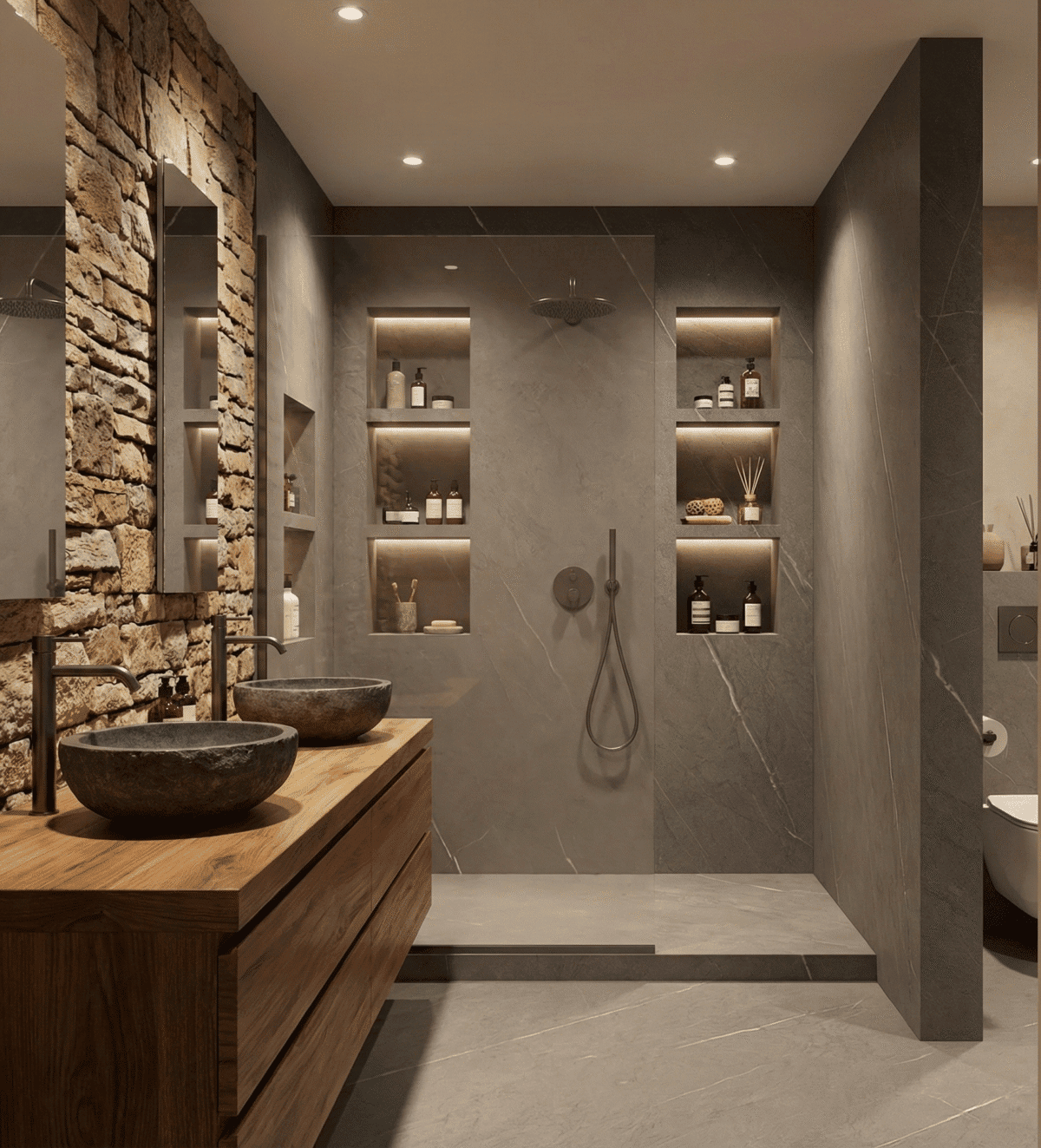 NATUURSTEEN: Licht grijs natuur - 280 x 110cm - Afbeelding 2