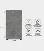 NATUURSTEEN PANEEL: Rough Concrete - 280 x 110 cm - Afbeelding 2