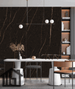 Outlet - NATUURSTEEN PANEEL: Black-gold – 280 x 120cm - Afbeelding 4