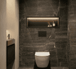 NATUURSTEEN PANEEL: Dark concreet - 280 x 110cm - Afbeelding 2