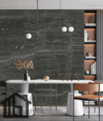 NATUURSTEEN PANEEL: Dark concreet - 280 x 110cm - Afbeelding 2