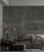 NATUURSTEEN PANEEL: Dark concreet - 280 x 110cm - Afbeelding 3