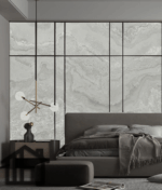 NATUURSTEEN PANEEL: Cracked light grey - 280 x 110cm - Afbeelding 3