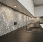 NATUURSTEEN PANEEL: Cracked grey - 280 x 110cm - Afbeelding 2