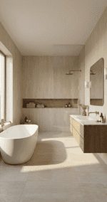 NATUURSTEEN PANEEL: Travertin licht grijs - Afbeelding 4