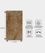 NATUURSTEEN PANEEL: Roest - 280 x 110cm - Afbeelding 5