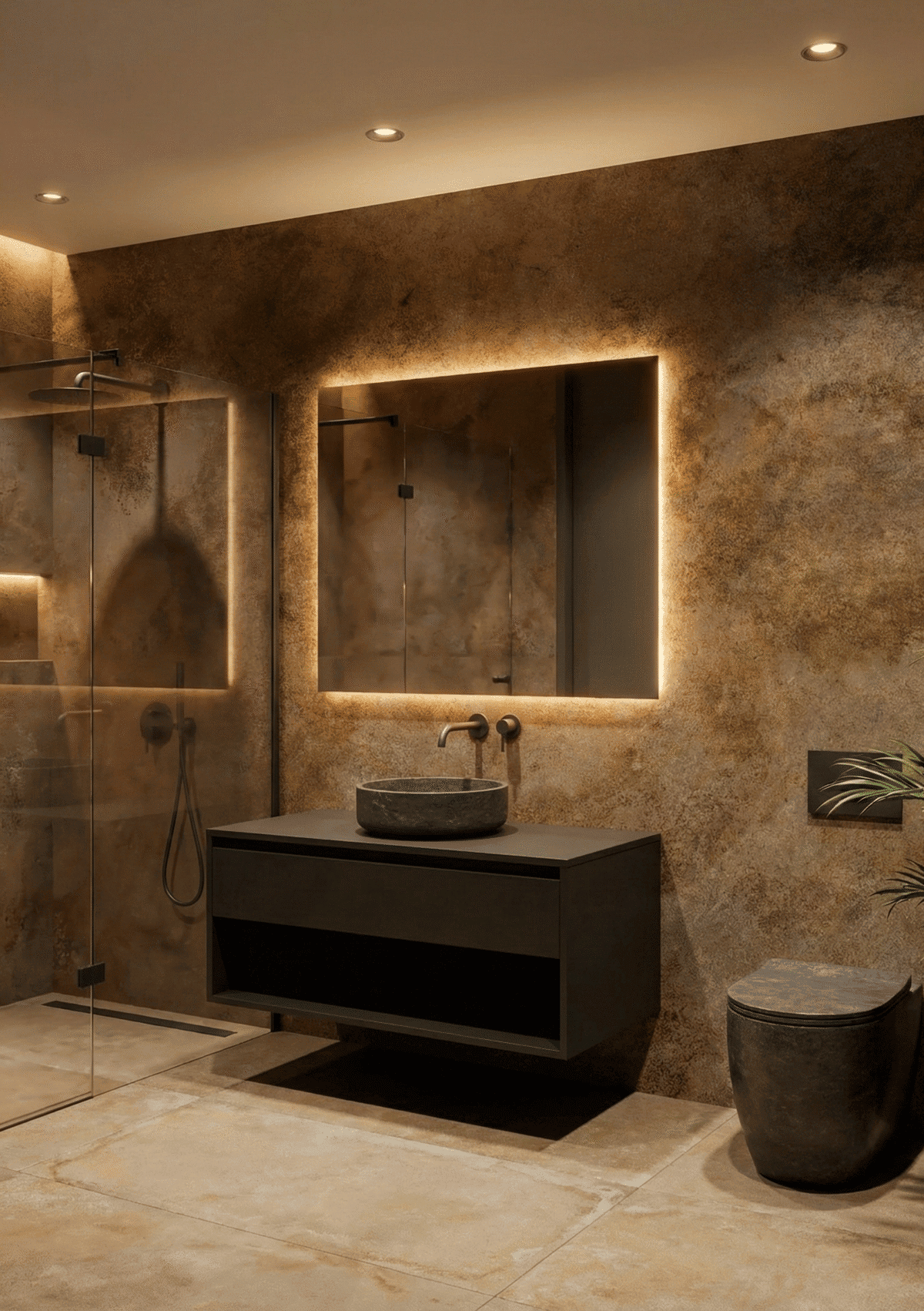 NATUURSTEEN PANEEL: Roest - 280 x 110cm - Afbeelding 2