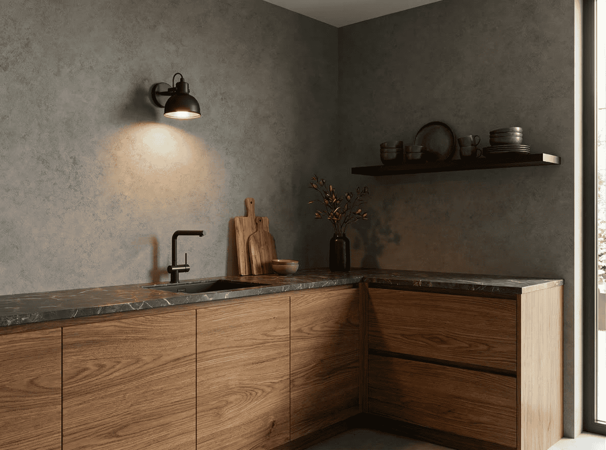 NATUURSTEEN PANEEL: Midden grijs - 280 x 110cm - Afbeelding 6