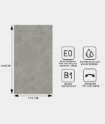 NATUURSTEEN PANEEL: Midden grijs - 280 x 110cm - Afbeelding 5