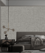 TEXTIEL PANEEL: Linnen Donker grijs - 280 x 110cm - Afbeelding 3