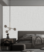 TEXTIEL PANEEL: Linnen midden grijs - 280 x 110cm - Afbeelding 3