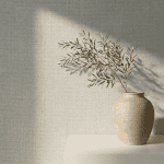 TEXTIEL PANEEL: Linnen licht grijs - 280 x 110cm - Afbeelding 2