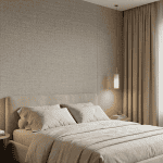 TEXTIEL PANEEL: Linnen licht grijs - 280 x 110cm - Afbeelding 5