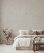 TEXTIEL PANEEL: Linnen muis grijs - 280 x 110cm - Afbeelding 4