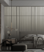 METAAL PANEEL Geborsteld Edelstaal - 280 x 110cm - Afbeelding 3