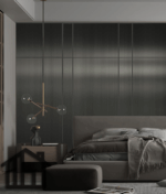 METAAL PANEEL glans zwart - 280 x 110cm - Afbeelding 3