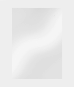 Metaal spiegel glans - 280 x 110cm