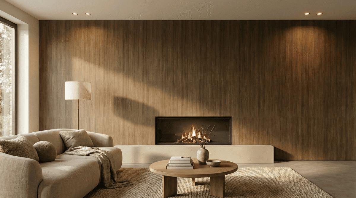 HOUT PANEEL: Eiken Lindberg yellow - 280 x 110 cm - Afbeelding 2