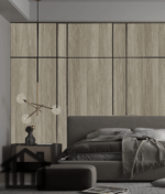HOUT PANEEL: Eiken Light Grey wash - 280 x 110 cm - Afbeelding 3