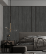 HOUT PANEEL: Eiken Dark Grey - 280 x 110 cm - Afbeelding 3