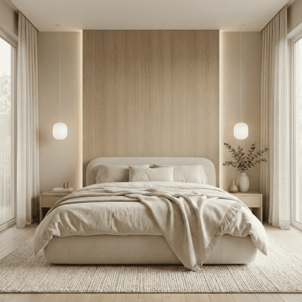 TEXTIEL PANEEL: Linnen natuur - 280 x 110cm - Afbeelding 3