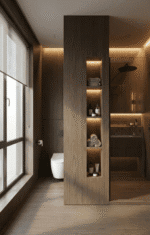 HOUT PANEEL: Eiken Ash grey - 280 x 110 cm - Afbeelding 2