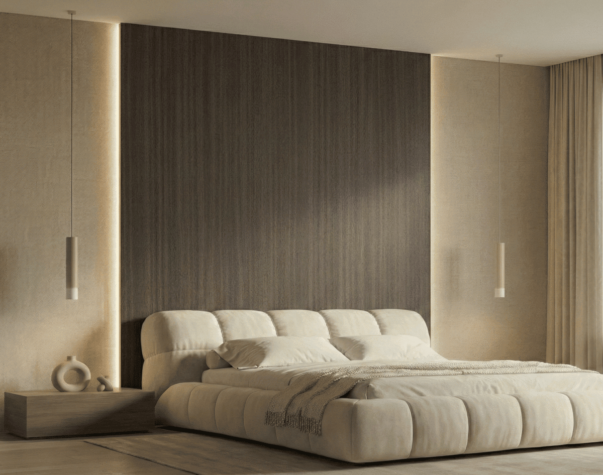 HOUT PANEEL: Eiken donker bruin - 280 x 110 cm - Afbeelding 5