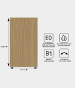 HOUT PANEEL: Rosewood - 280 x 110 cm - Afbeelding 2