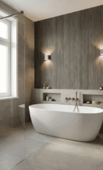 HOUT PANEEL: Portland Grey Oak - 280 x 110 cm - Afbeelding 3