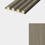 HOUT: Eiken licht GREY - TYPE AKU MASSIEF- L300 X B15,3 X H2,4 cm