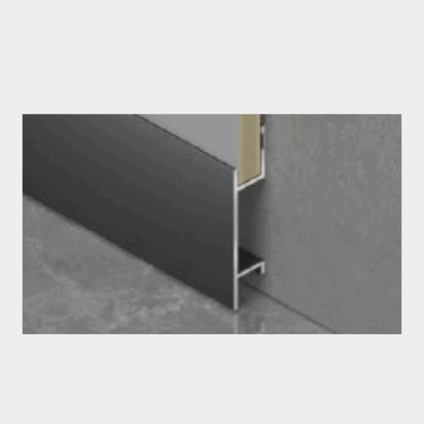 Onder en Koppelplint – Buitenzijde – Aluminium