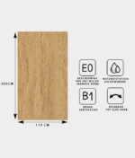 NATUURSTEEN PANEEL: Berber Camel - 280 x 110 cm - Afbeelding 2