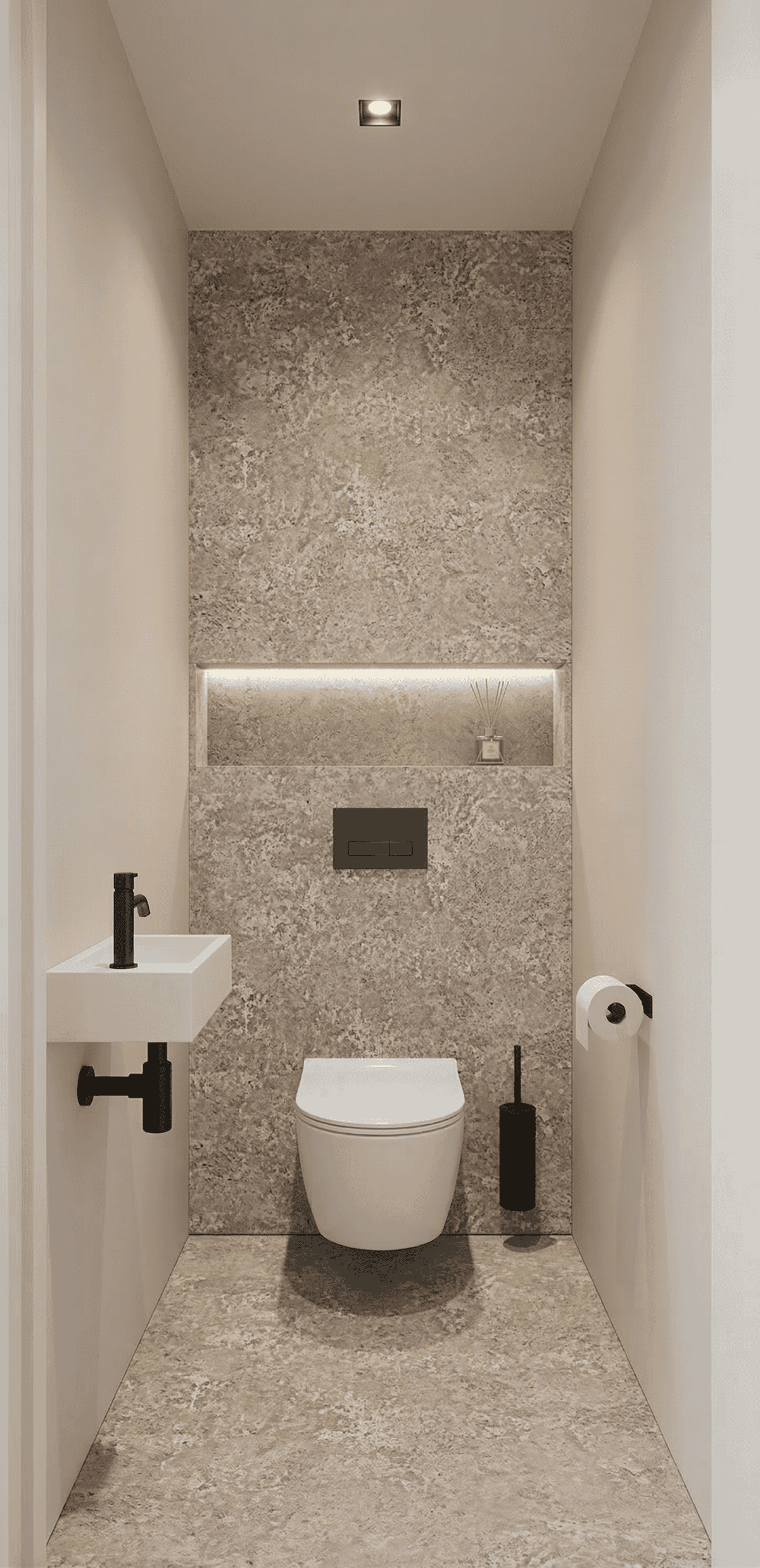 NATUURSTEEN PANEEL: Cement Stone Grey - Afbeelding 3