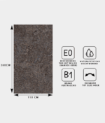 NATUURSTEEN PANEEL: Metal Rust Brown - 280 x 110 cm - Afbeelding 2