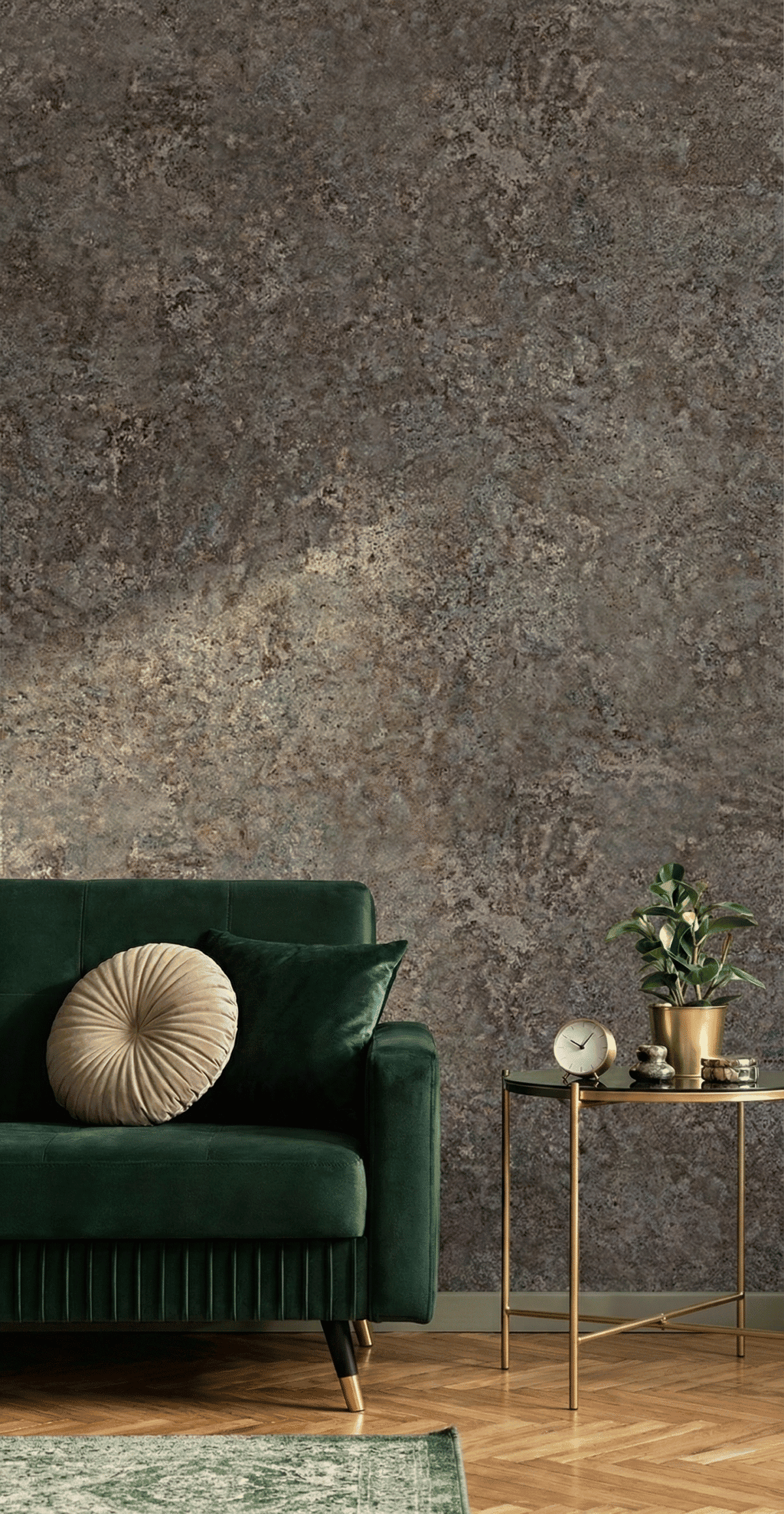 NATUURSTEEN PANEEL: Metal Rust Brown - Afbeelding 2