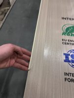 B-keus-HOUT PANEEL: Eiken Lindberg yellow – 280 x 110 cm 8MM - Afbeelding 3