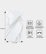 NATUURSTEEN PANEEL: Marble Gold - 280 x 110 cm - Afbeelding 2