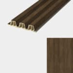 LATTEN PANEEL: Eiken Donker klassiek – L280 X L21,5 X B4,5 cm