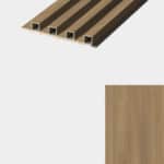 LATTEN PANEEL: Walnoot light - L 300X B 17X H2,35 cm