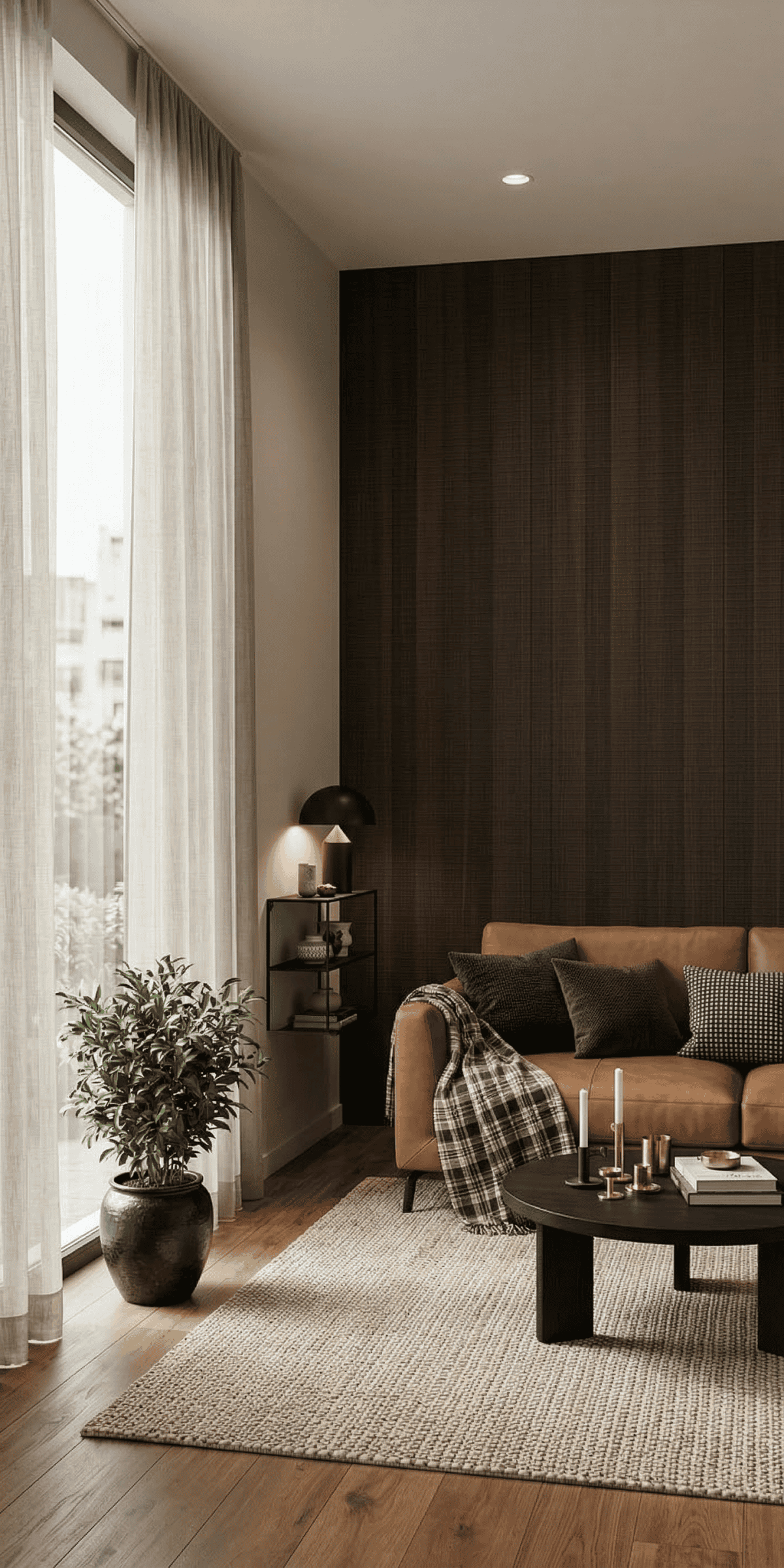 HOUT PANEEL : Chocolat - Afbeelding 2