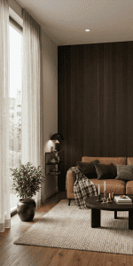 HOUT PANEEL : Chocolat - Afbeelding 2